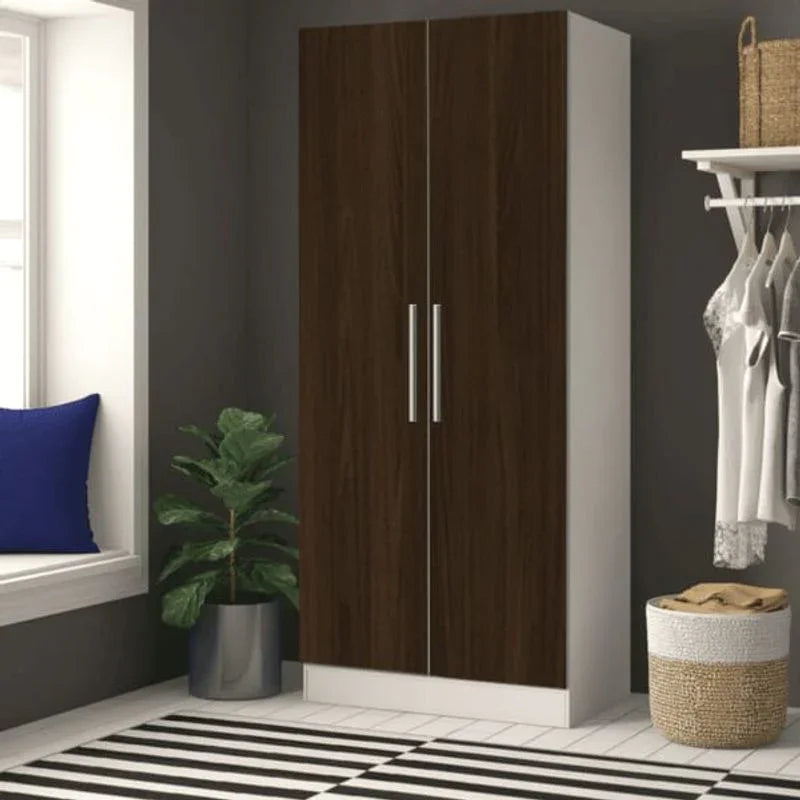 Wardrobe - MDF Wood - Multi Color - 80x52x180 cm - Cataloug