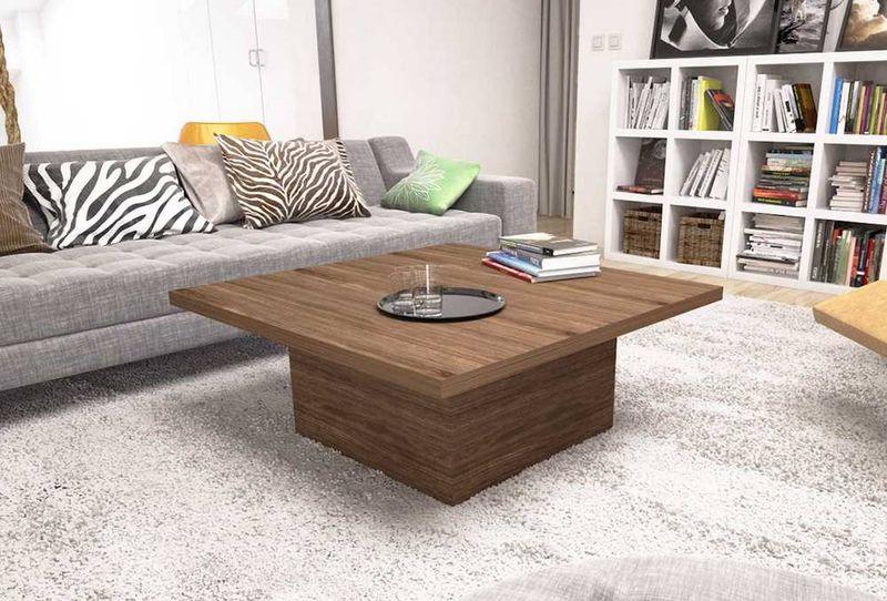 Coffee Table - MDF - Multi Color - 100x100x40 - Cataloug
