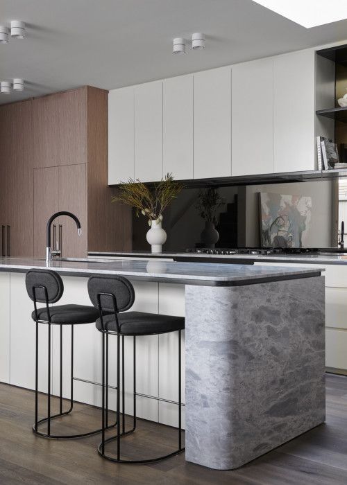 Bar Stool Steel Fabric Black