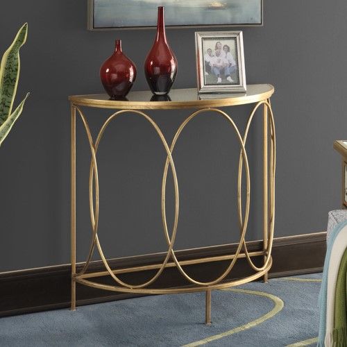 Console Steel Glass