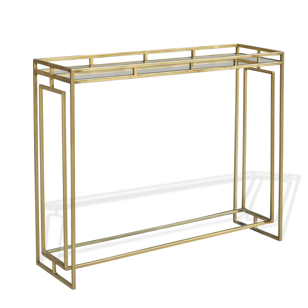 Console Steel Glass