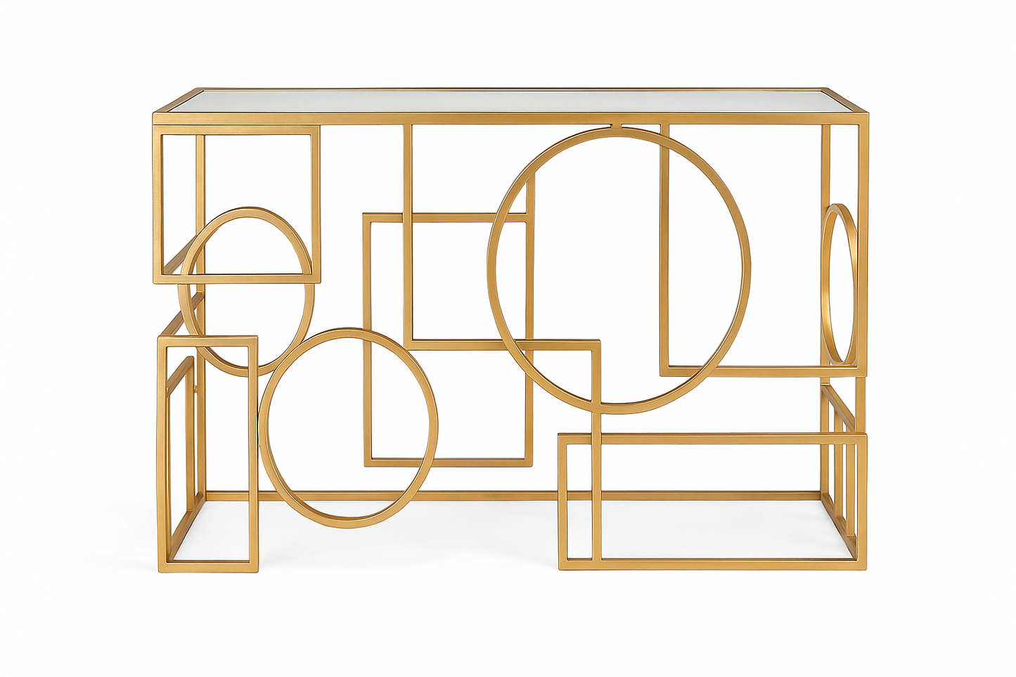 Console Steel Glass