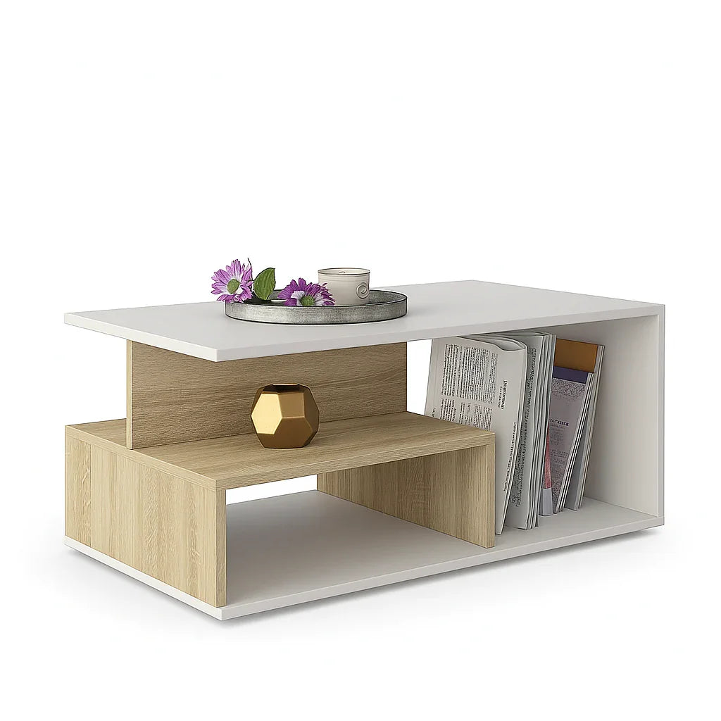 Coffee Table - MDF - Multi Color - 100x50x44 - Cataloug