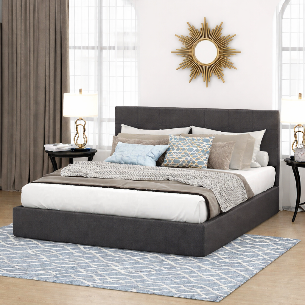 Bed - MDF - Velvet - Multi color - Multi Size