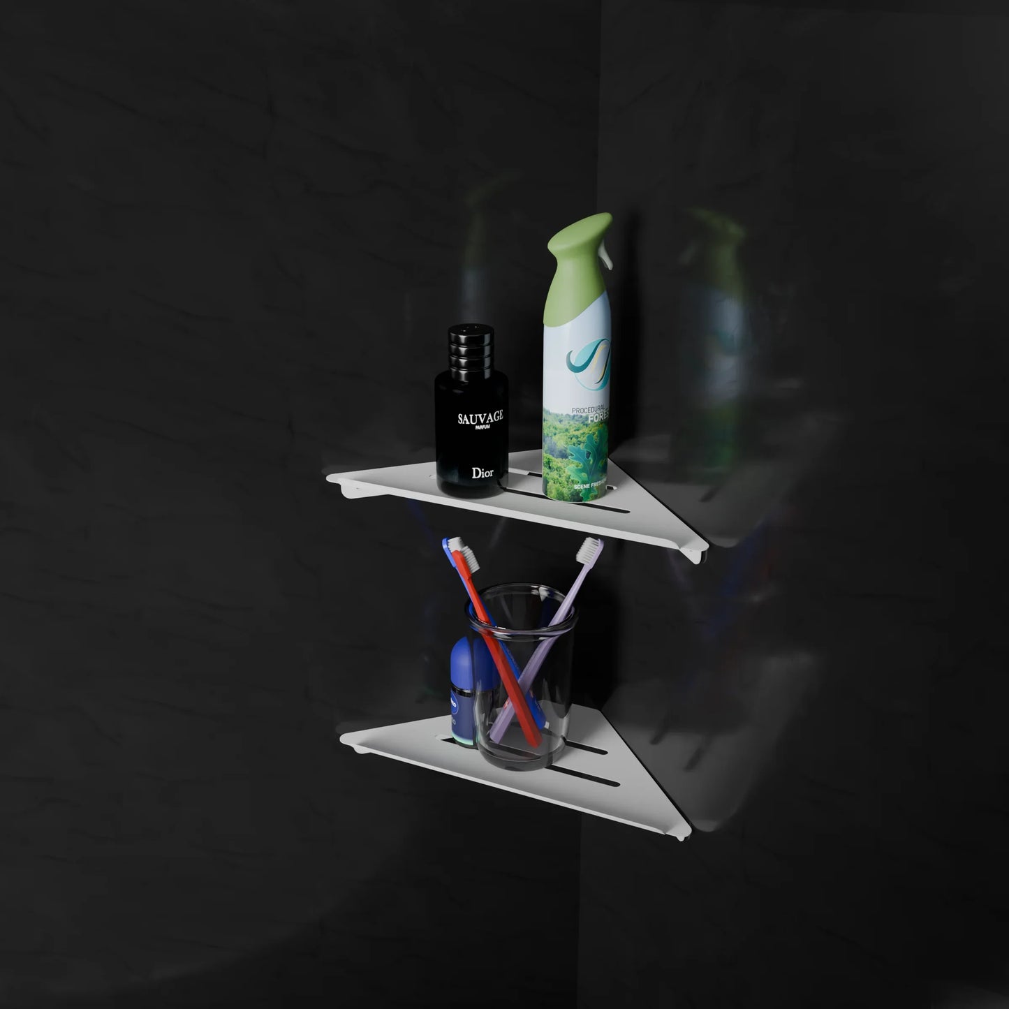 Shampoo Holder - Steel - Multi Color - 35×17.25×3.5 cm - Cataloug