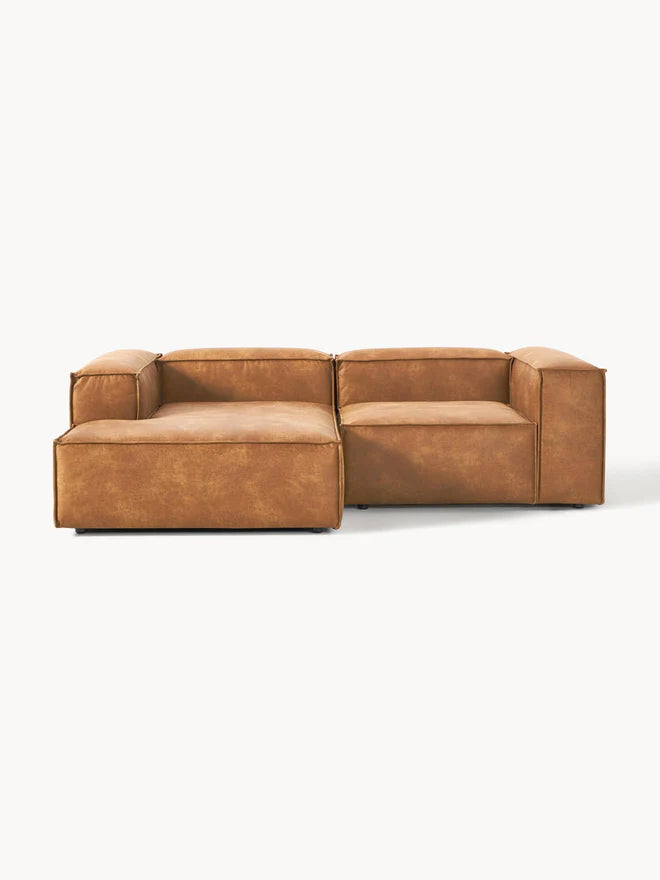 L-shape sofa - Beech Wood - Multicolor -238*143*85*75 cm