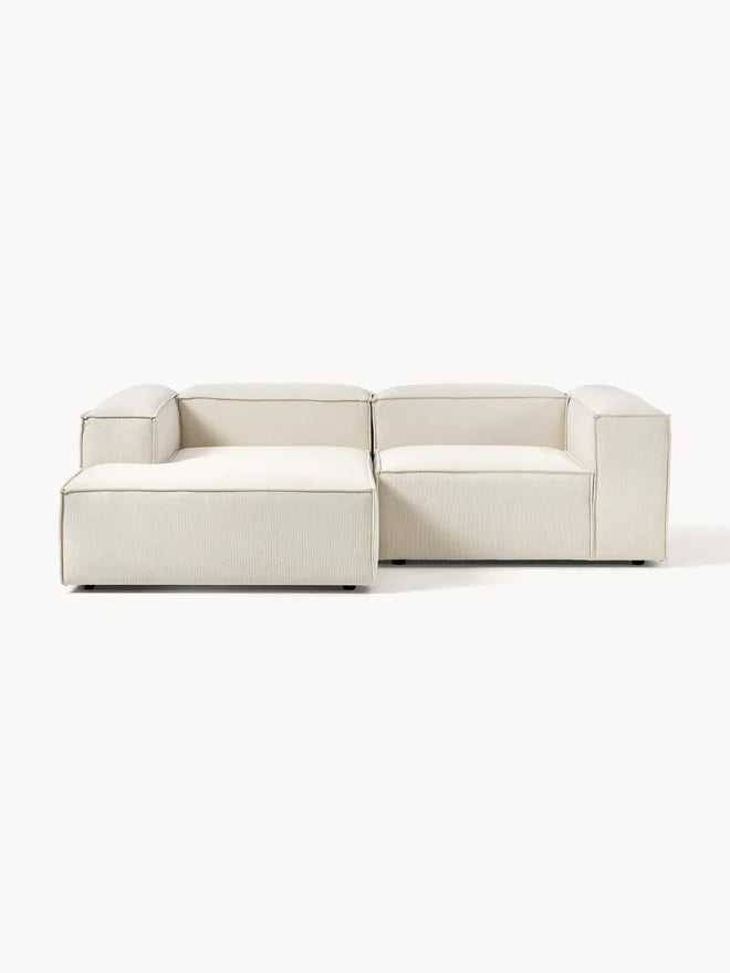 L-shape sofa - Beech Wood - Multicolor -238*143*85*75 cm
