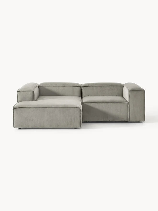 L-shape sofa - Beech Wood - Multicolor -238*143*85*75 cm