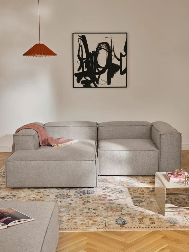 L-shape sofa - Beech Wood - Multicolor -238*143*85*75 cm