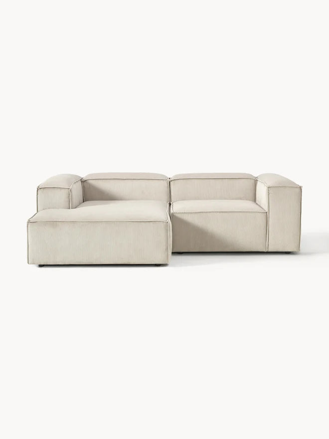 L-shape sofa - Beech Wood - Multicolor -238*143*85*75 cm