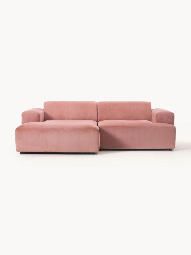 L-shape sofa - Beech Wood - Multicolor -238*143*85*75 cm
