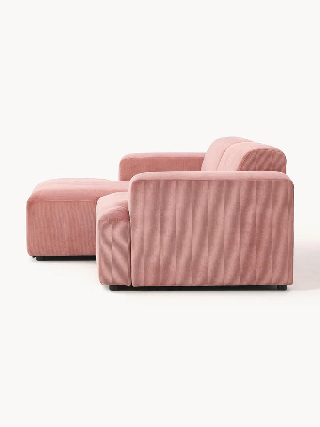 L-shape sofa - Beech Wood - Multicolor -238*143*85*75 cm