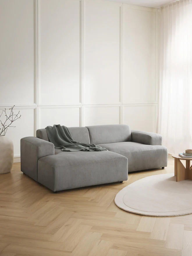 L-shape sofa - Beech Wood - Multicolor -238*143*85*75 cm
