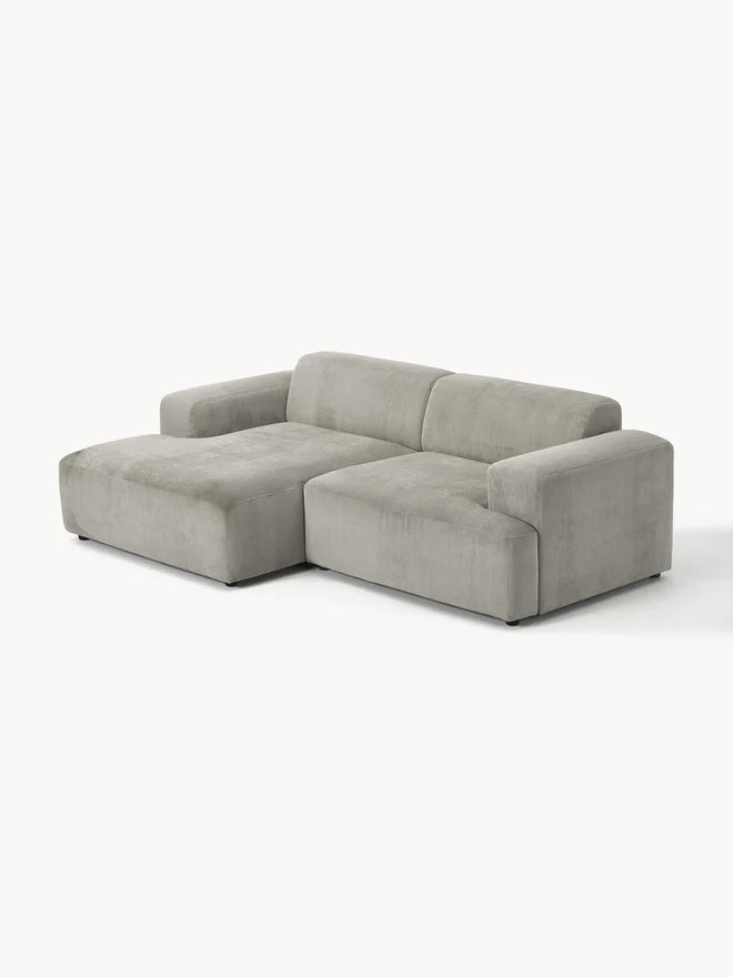 L-shape sofa - Beech Wood - Multicolor -238*143*85*75 cm