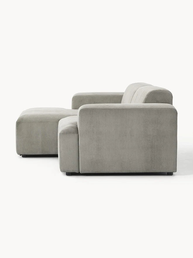 L-shape sofa - Beech Wood - Multicolor -238*143*85*75 cm