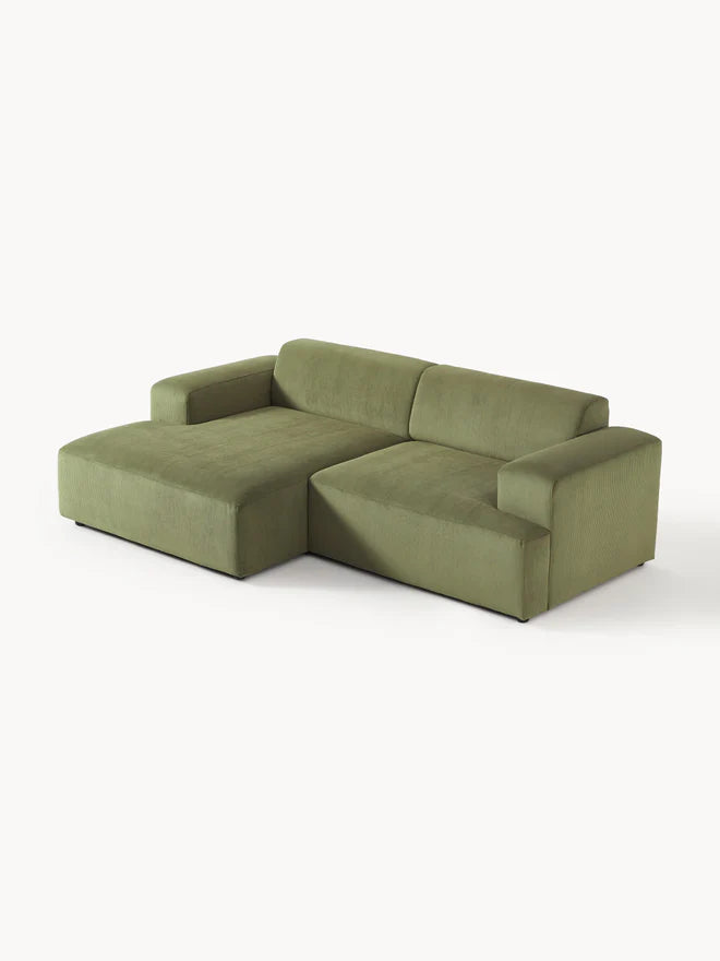 L-shape sofa - Beech Wood - Multicolor -238*143*85*75 cm