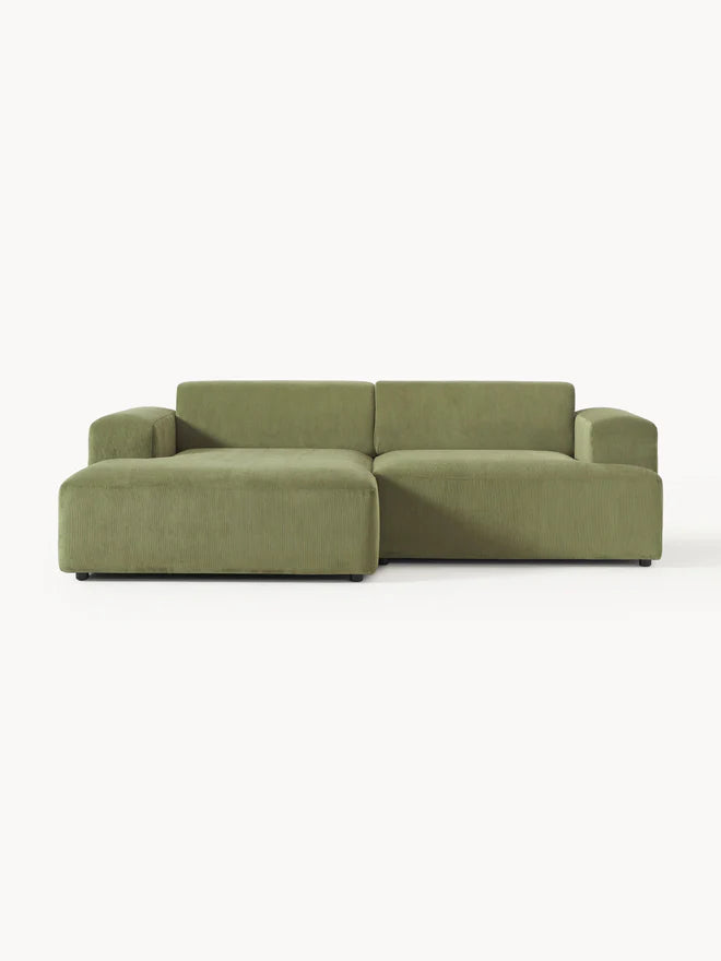 L-shape sofa - Beech Wood - Multicolor -238*143*85*75 cm