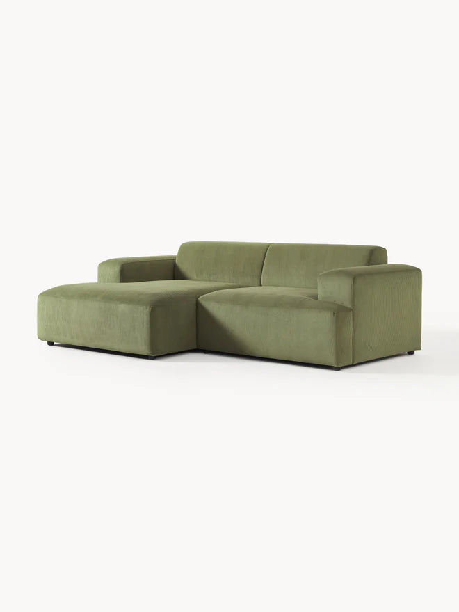 L-shape sofa - Beech Wood - Multicolor -238*143*85*75 cm