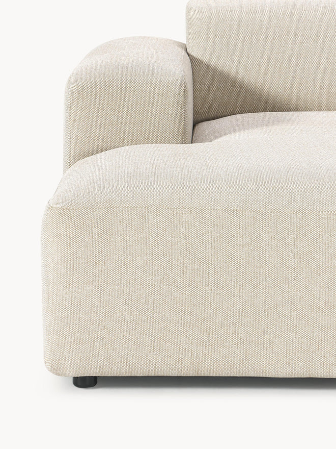 L-shape sofa - Beech Wood - Multicolor -238*143*85*75 cm
