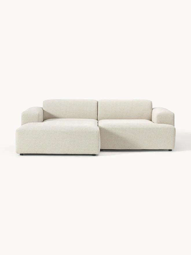 L-shape sofa - Beech Wood - Multicolor -238*143*85*75 cm