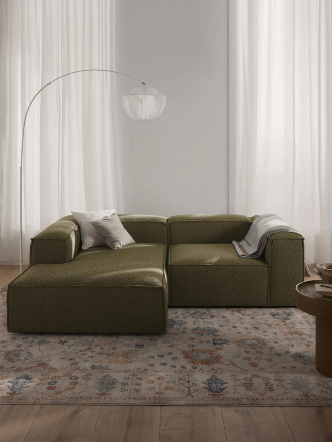 L-shape sofa - Beech Wood - Multicolor -238*143*85*75 cm
