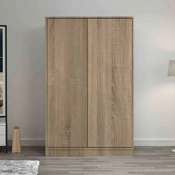Wardrobe - MDF Wood - Beige - 180x120x40 cm - Cataloug