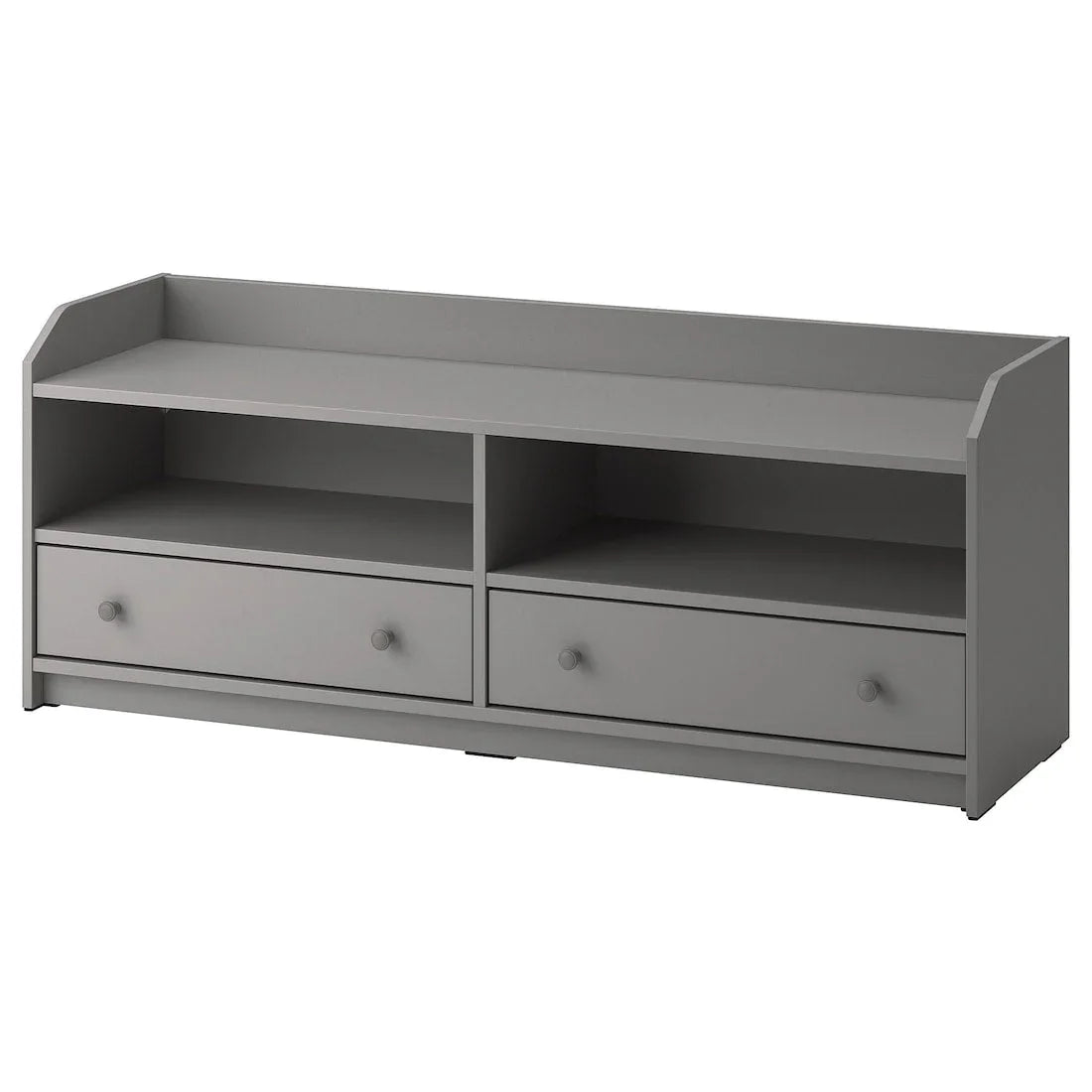 TV Unit - MDF Wood - Grey - 138x134x54 cm - Cataloug