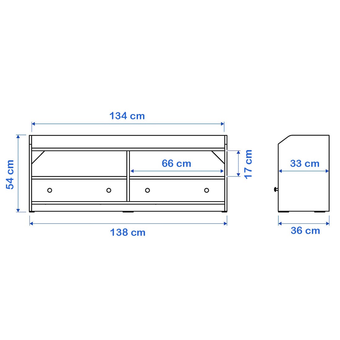 TV Table 138x134