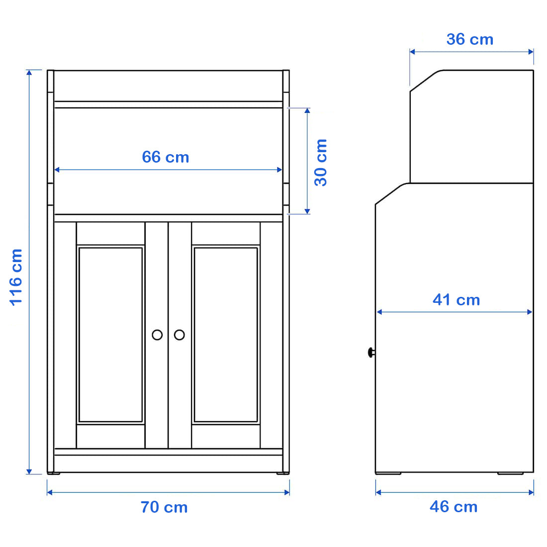 Storage Unit 70x66