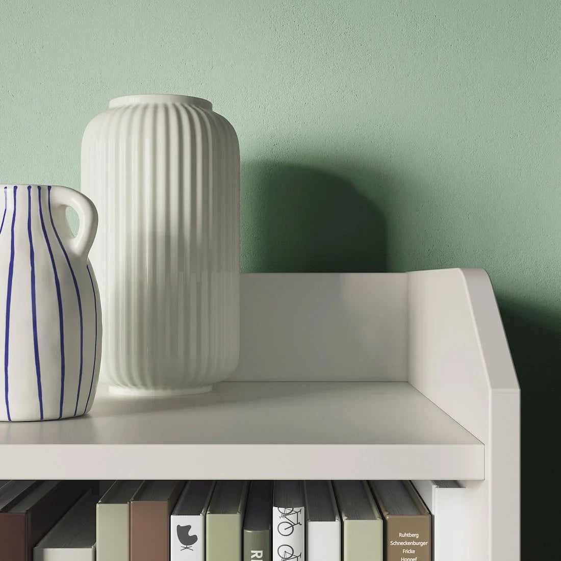 Bookcase - MDF Wood - White - 199x139x46 cm - Cataloug