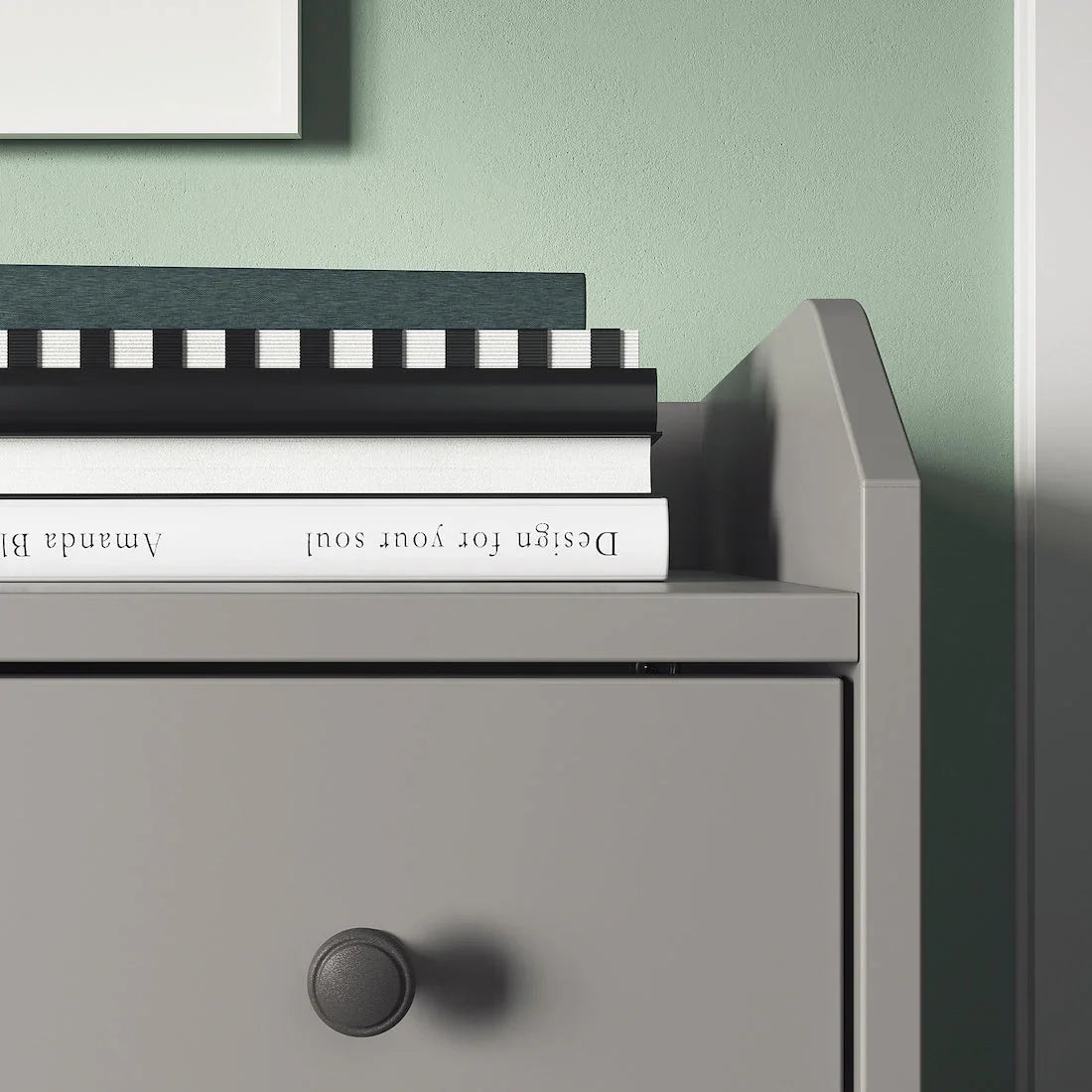 Drawer Unit - MDF Wood - Grey - 70x46x84 cm - Cataloug