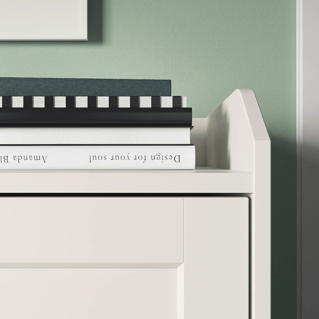 Storage Unit - MDF Wood - White - 140x84x136 cm - Cataloug