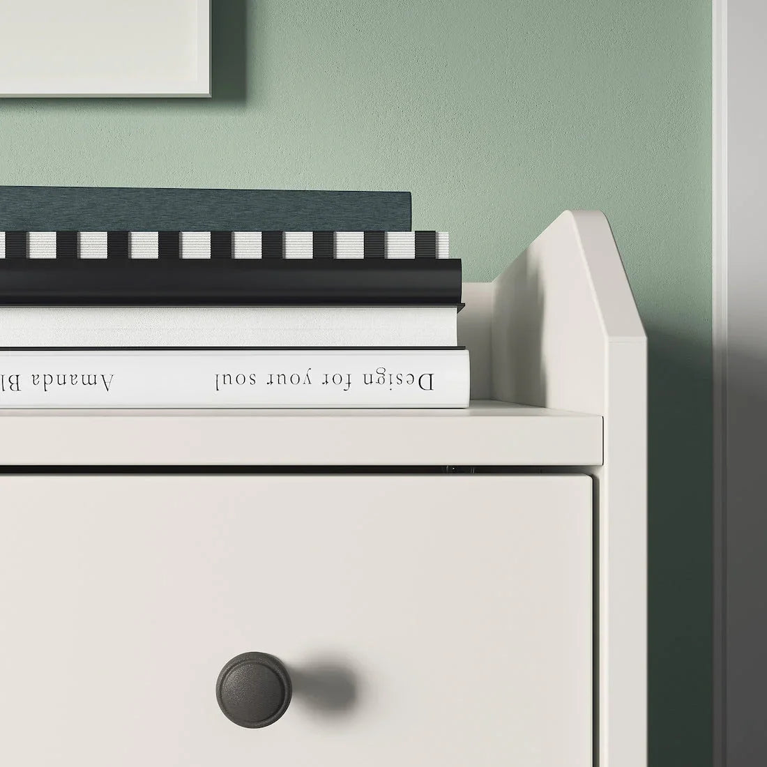 Drawer Unit - MDF Wood - White - 138x46x84 cm - Cataloug