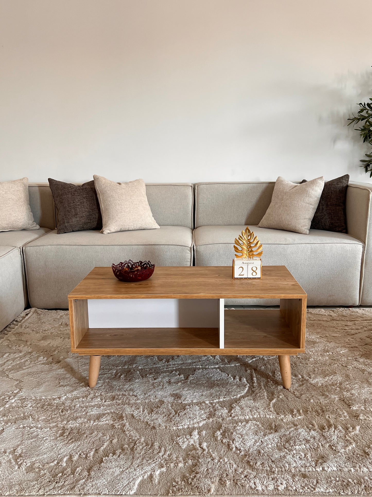Bundle of TV Table and Coffee Table - Multi Color - Cataloug