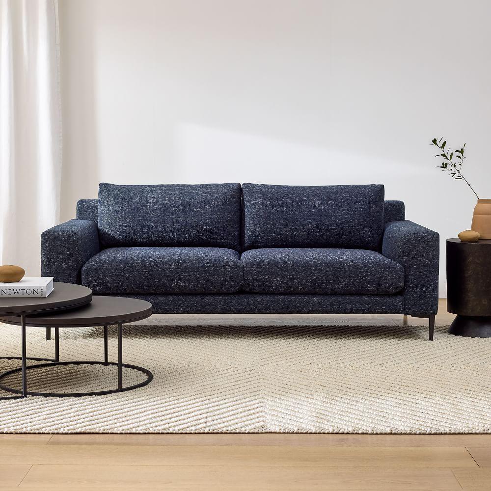 Sofa - Beech Wood - Linen Fabric - 230x90 cm - Cataloug