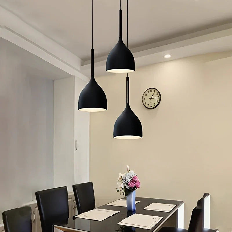 Ceiling Lamp - Aluminum - Black - 50×30×50 cm