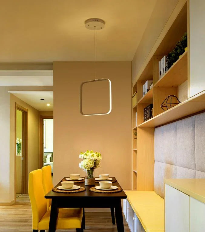 Ceiling Lamp - Metal & Acrylic - Gold - 50×40×50 cm