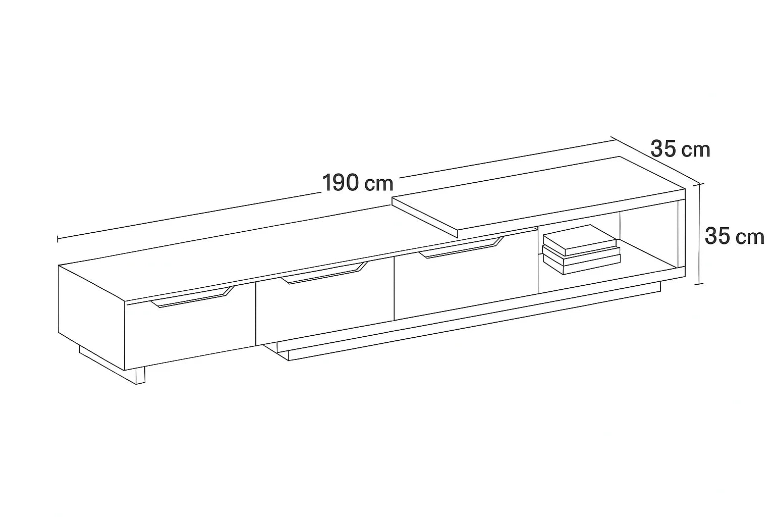 Bundle (TV Unit & Coffee Table) - MDF Wood - Multi Color - Cataloug