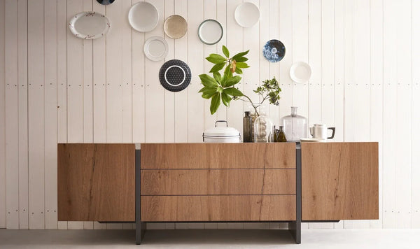 Buffet- MDF Wood - Brown - 240x40x85 cm - Cataloug