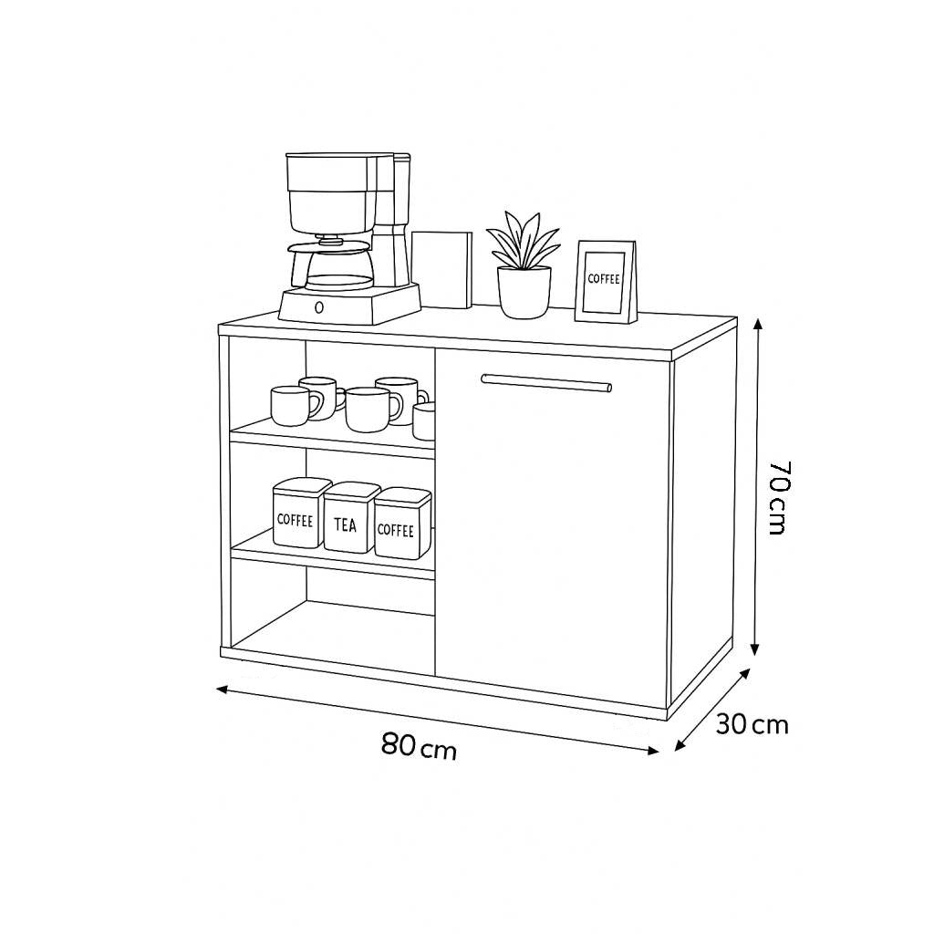Coffee Corner 80x70x30