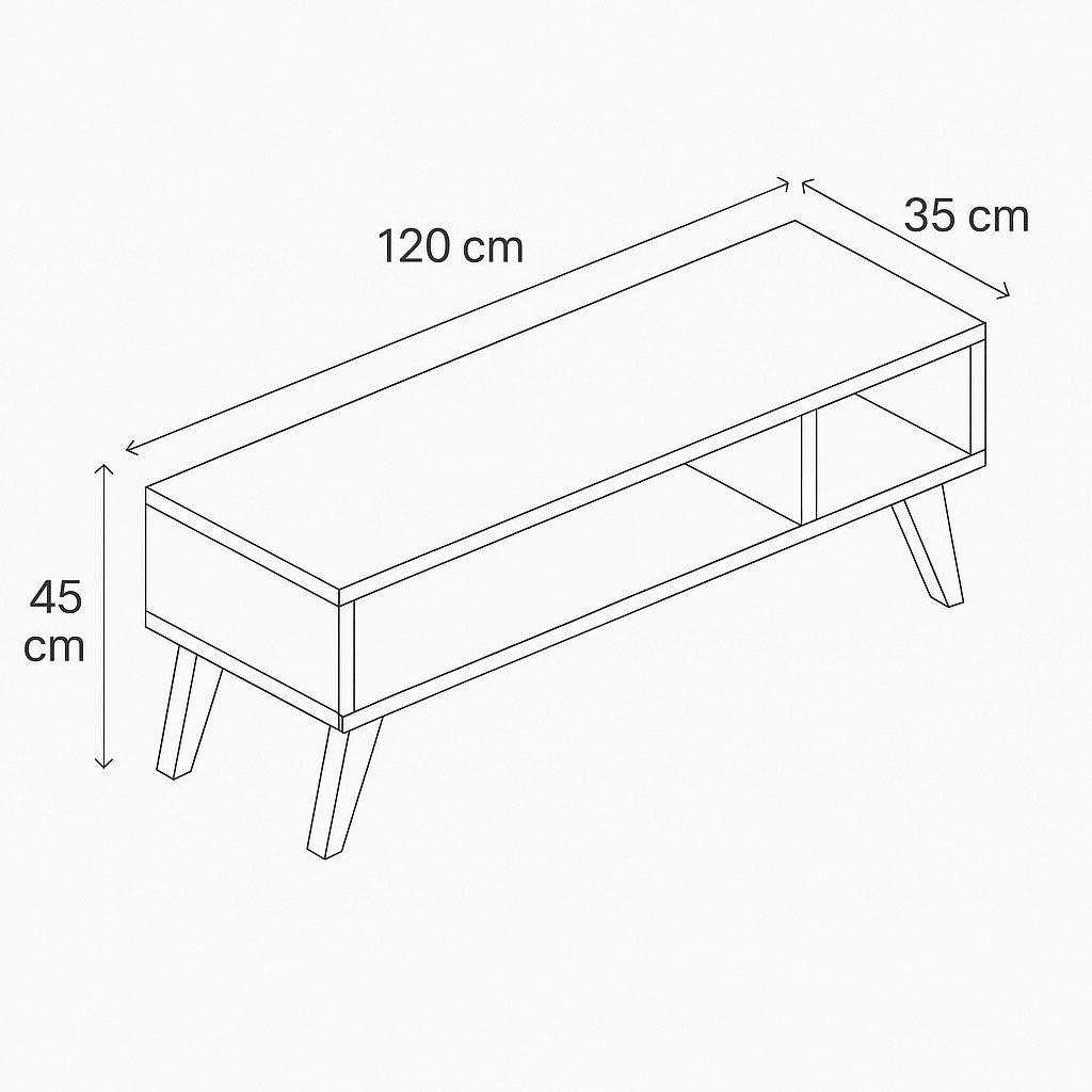 TV Unit 120x30x45 - Cataloug