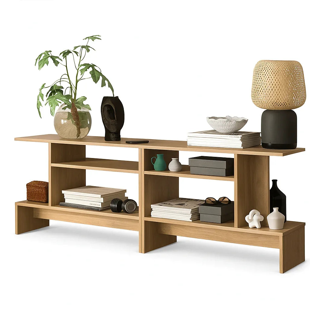 Console - MDF - Beige - 80x30x52 - Cataloug