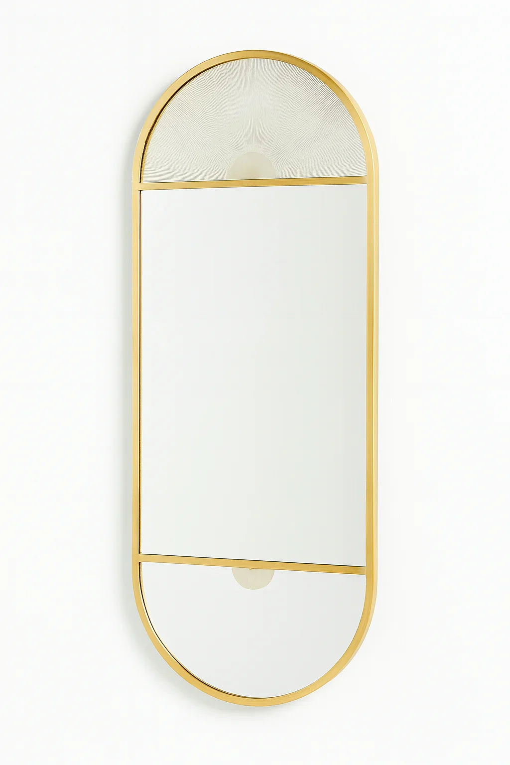 Mirror - Steel - Gold - 120x60 cm - Cataloug
