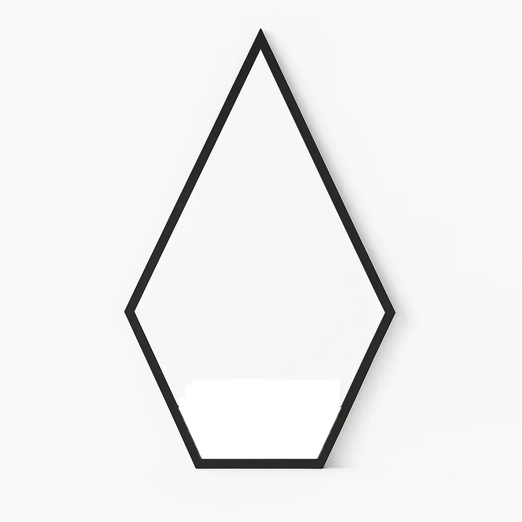 Mirror - Steel - Black - 180x80 cm - Cataloug