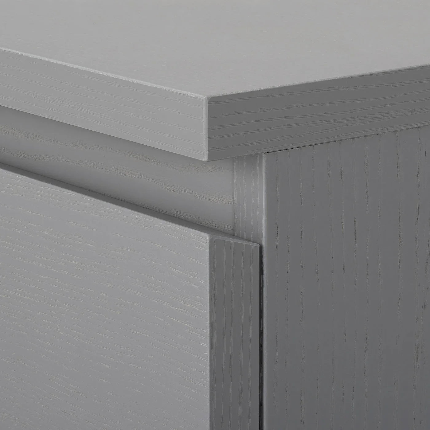 Commode - MDF Wood - Grey - 40x45x55 cm - Cataloug