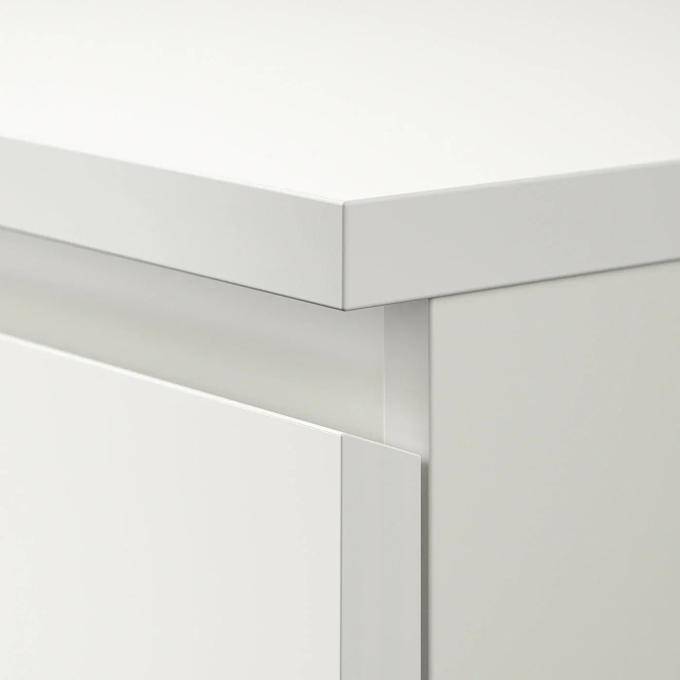 Commode - MDF Wood - White - 40x45x55 cm - Cataloug