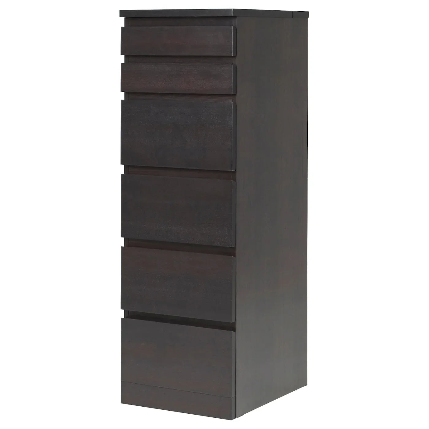 Drawer Unit with Mirror - MDF Wood - Brown - 40x45x123 cm - Cataloug