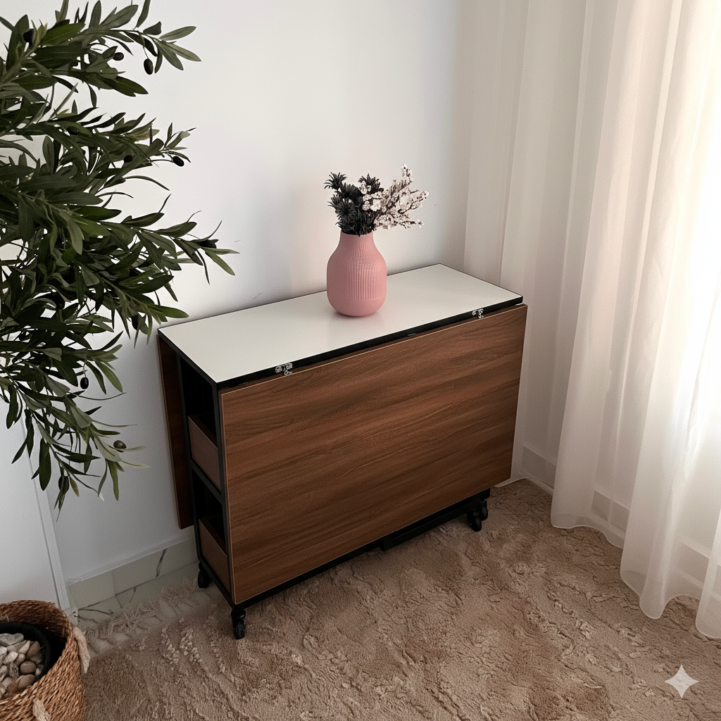 Dinning Table - Multi colors - Steel - MDF