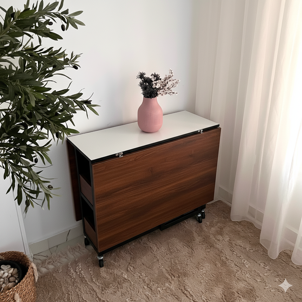 Dinning Table - Multi colors - Steel - MDF