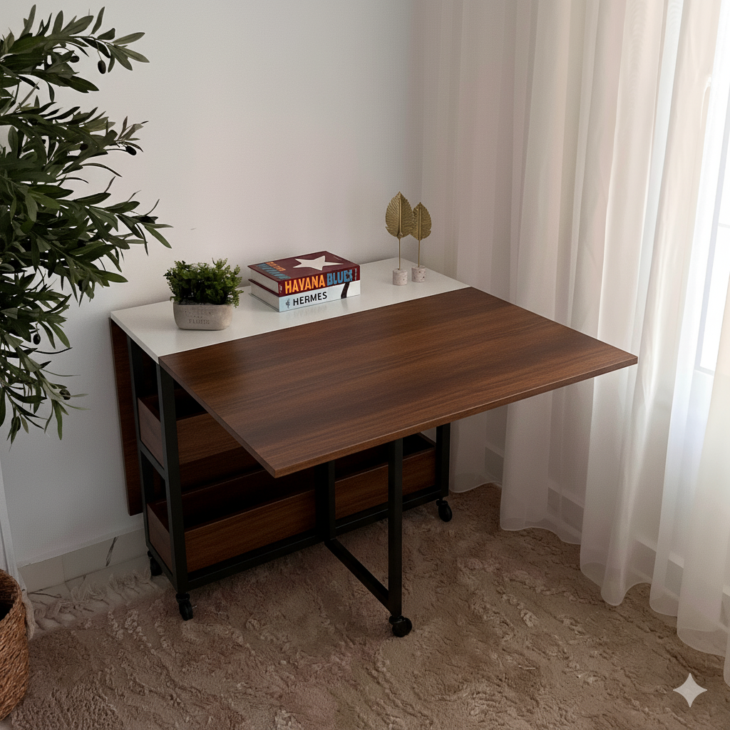 Dinning Table - Multi colors - Steel - MDF